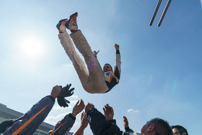 Abraham Calderón Campeón NASCAR