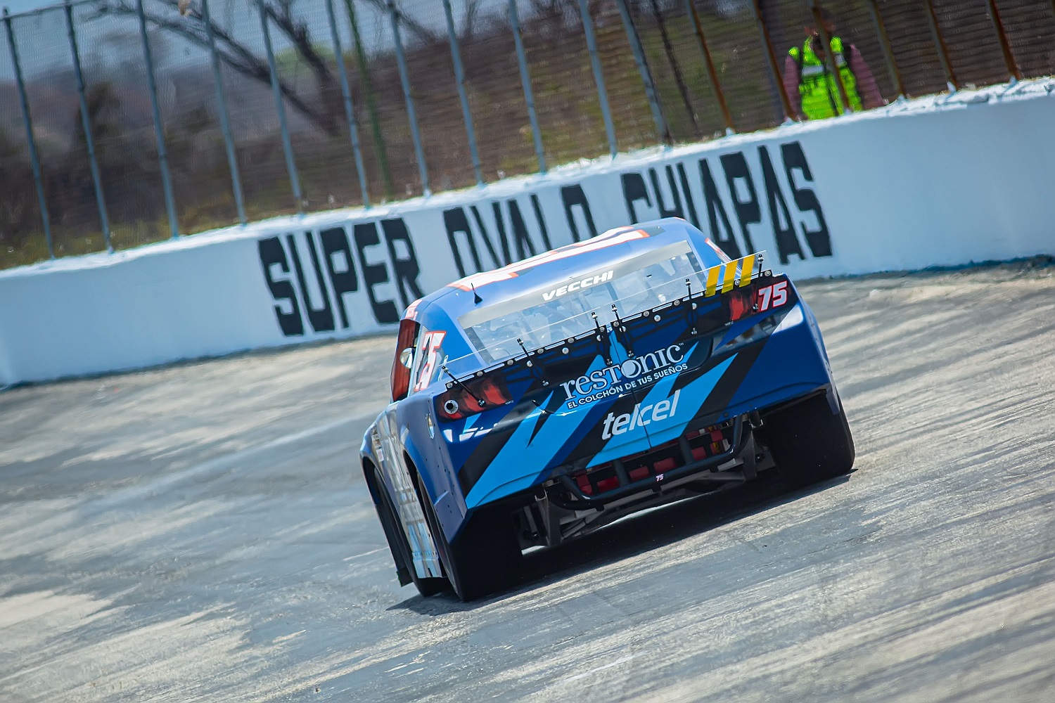 GIANCARLO VECCHI SALE PRIMERO EN NASCAR MEXICO, GRAN PREMIO NUS-KÁH CD. MADERAS