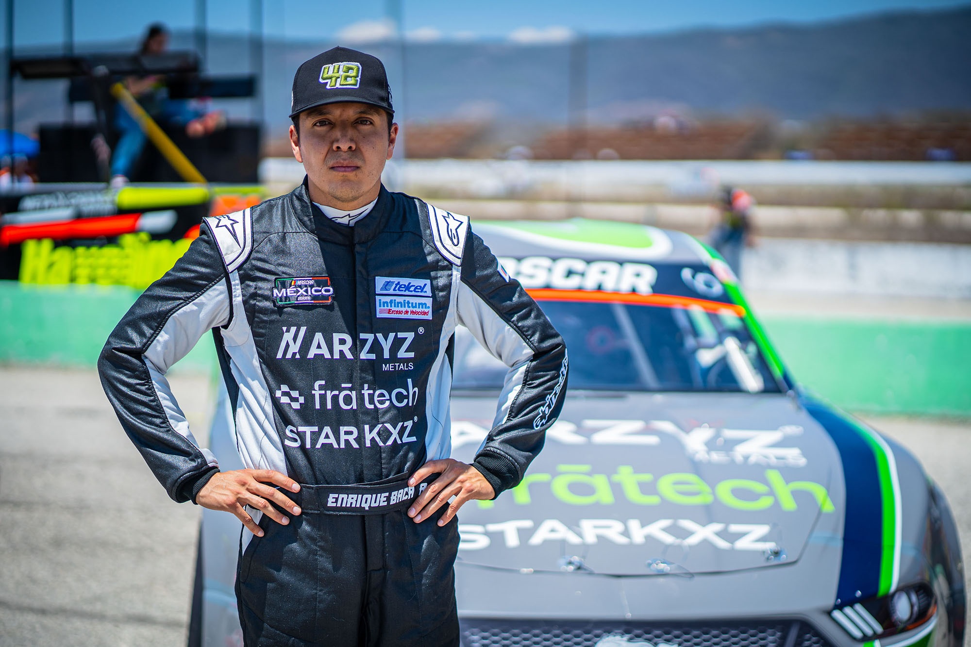 TOP 5 PARA LA ESCUDERÍA ARZYZ-FRATECH-STARKXZ A MANOS DE ENRIQUE BACA EN NASCAR MÉXICO