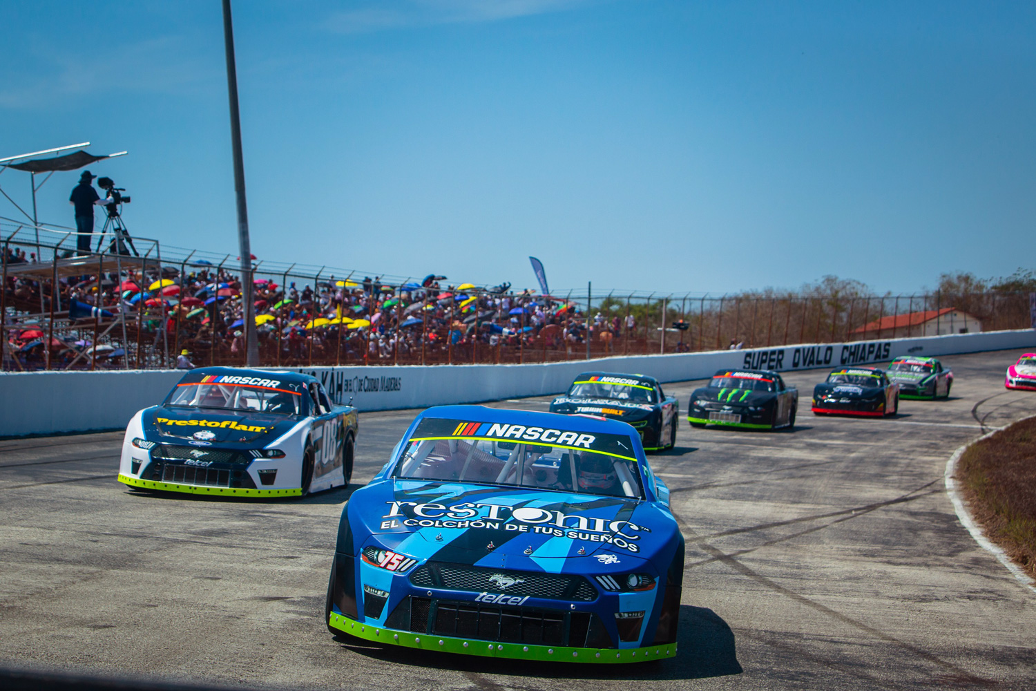 SE PUSO EN MARCHA LA TERCERA FECHA DE NASCAR MEXICO EN CHIHUAHUA