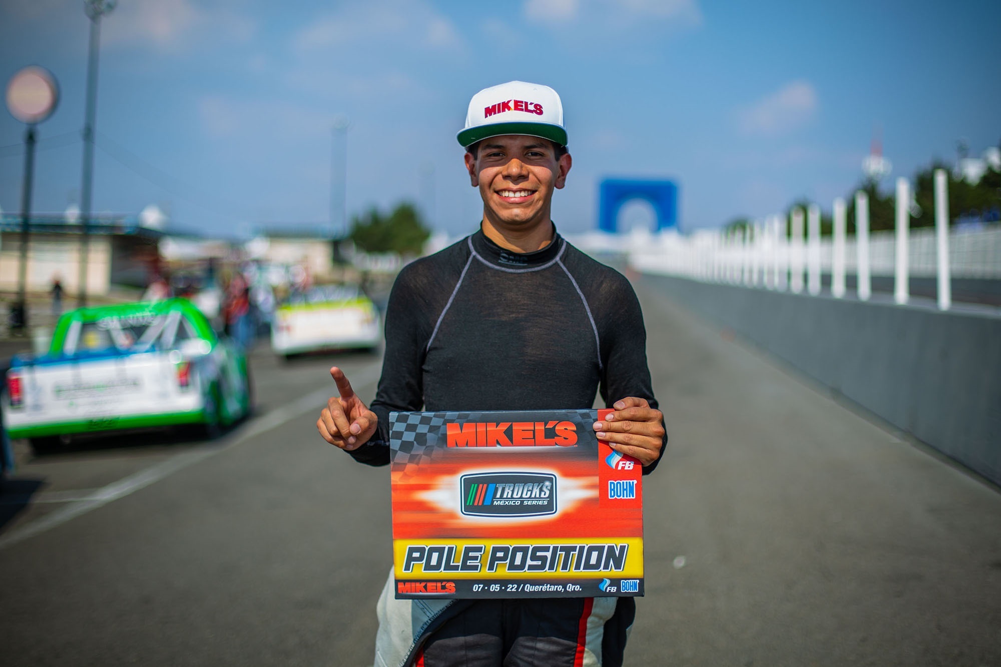 DIEGO ORTÍZ, DOMINA JORNADA SABATINA DE TRUCKS MÉXICO SERIES Y SE LLEVA LA “POLE POSITION” EN QUERÉTARO