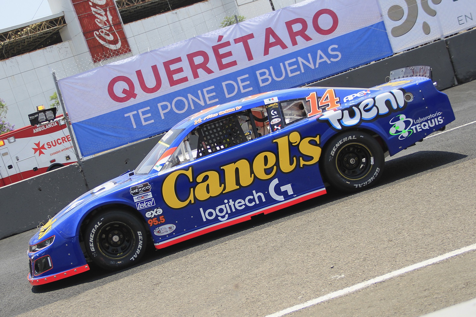 ALEX DE ALBA JR. EMPATADO EN 3° DE LA TABLA GENERAL NASCAR CHALLENGE RUMBO A CHIHUAHUA