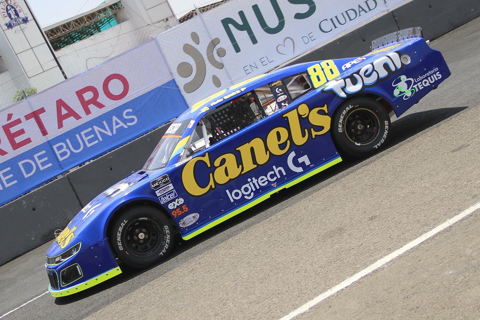 RUBÉN GARCÍA JR. A CHIHUAHUA EN TOP 10 DE LA GENERAL NASCAR MÉXICO