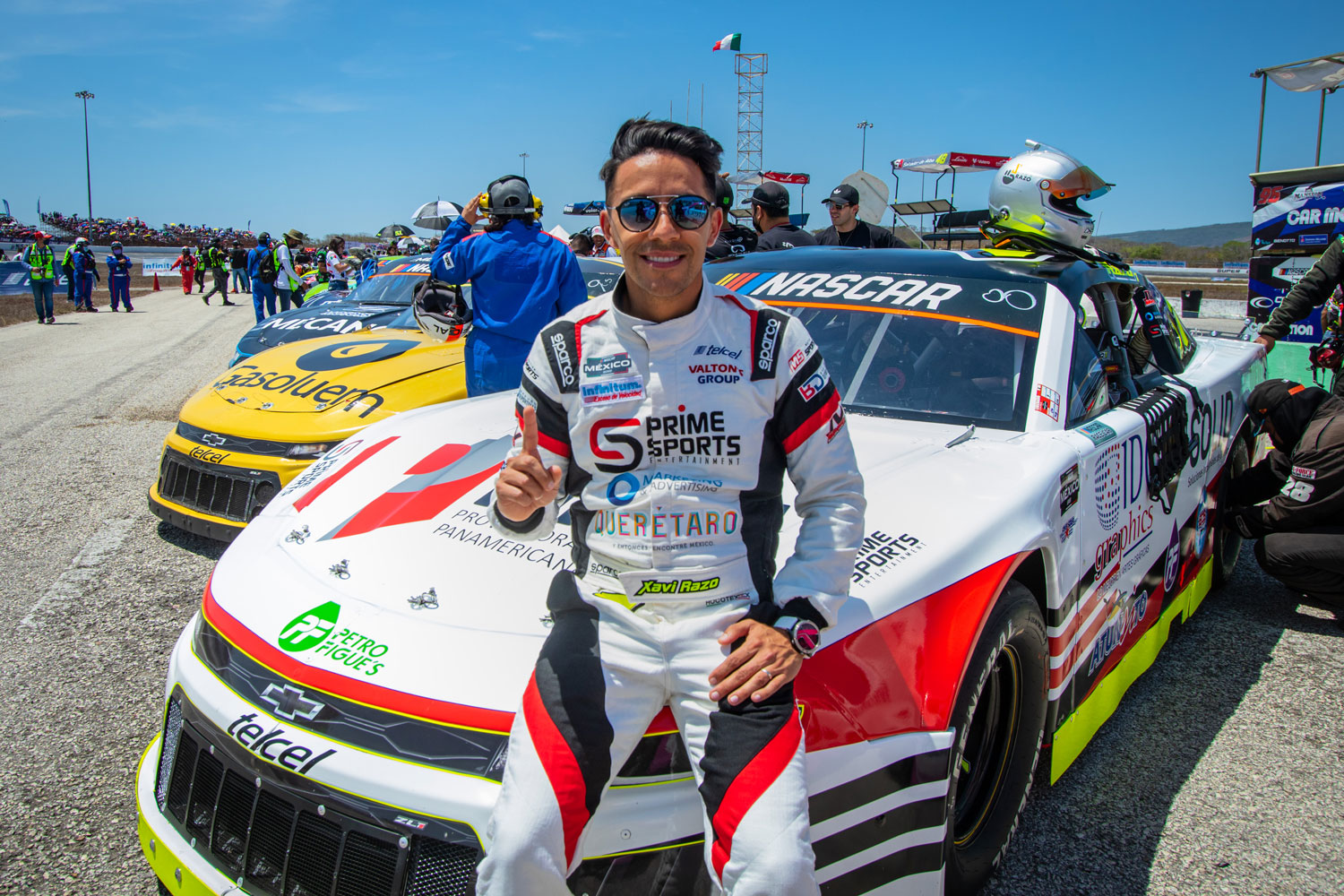 XAVI RAZO RUMBO AL GRAN PREMIO NUS-KÁH QUERÉTARO DE ESTE FIN DE SEMANA SEGUNDA FECHA DE NASCAR MÉXICO SERIES 2022.