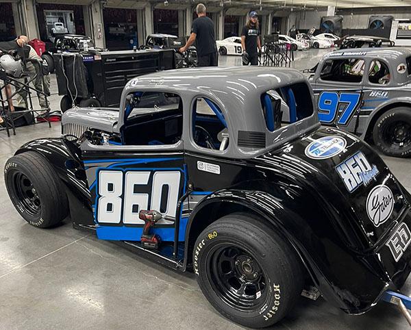 LISTO ELOY SEBASTIÁN PARA EL CIERRE DEL US LEGENDS CARS VERANIEGO EN CHARLOTTE