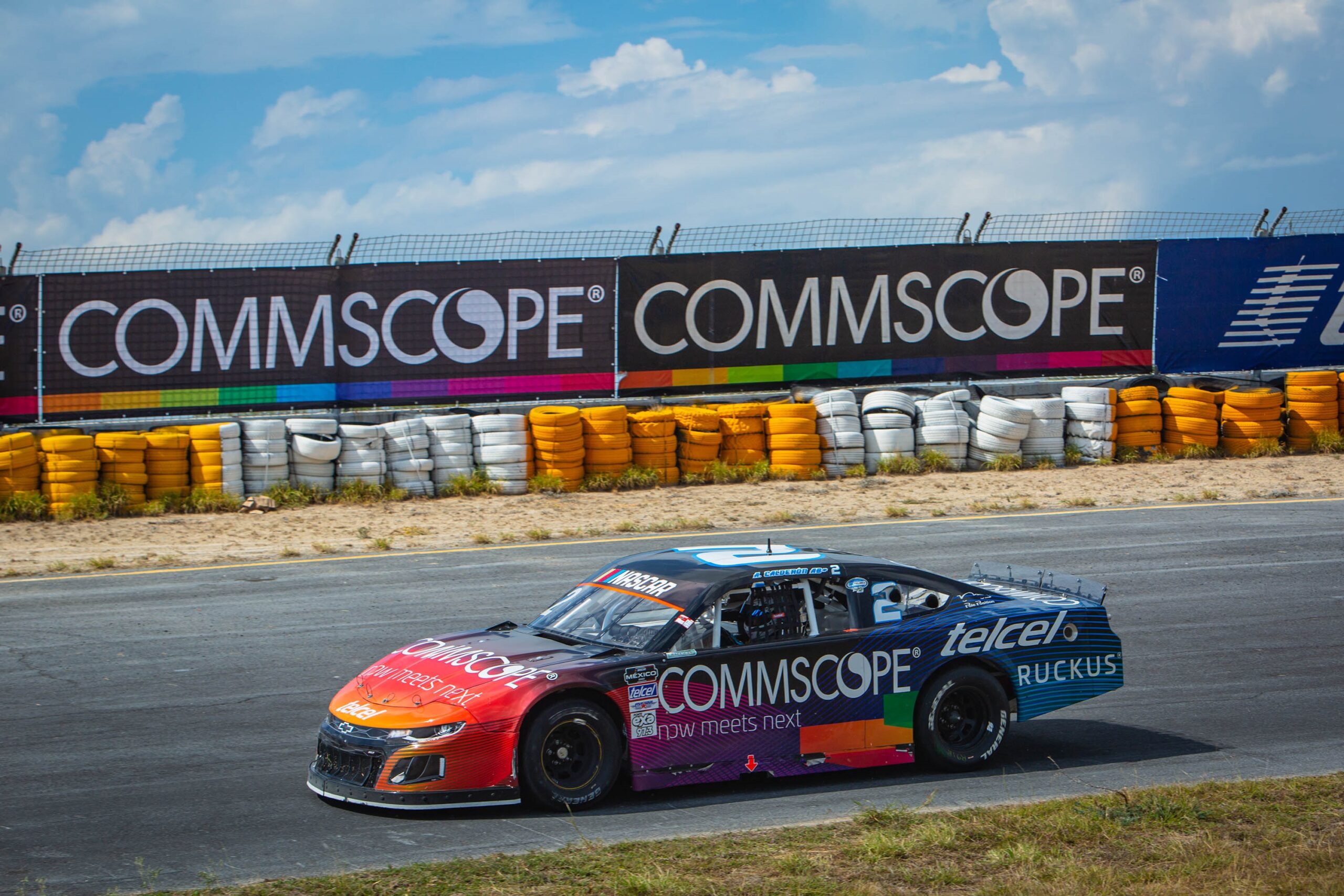 ABRAHAM CALDERÓN DE COMMSCOPE-TELCEL, GANÓ EL GRAN PREMIO ARZYZ METALS DE NASCAR MÉXICO EN MONTERREY