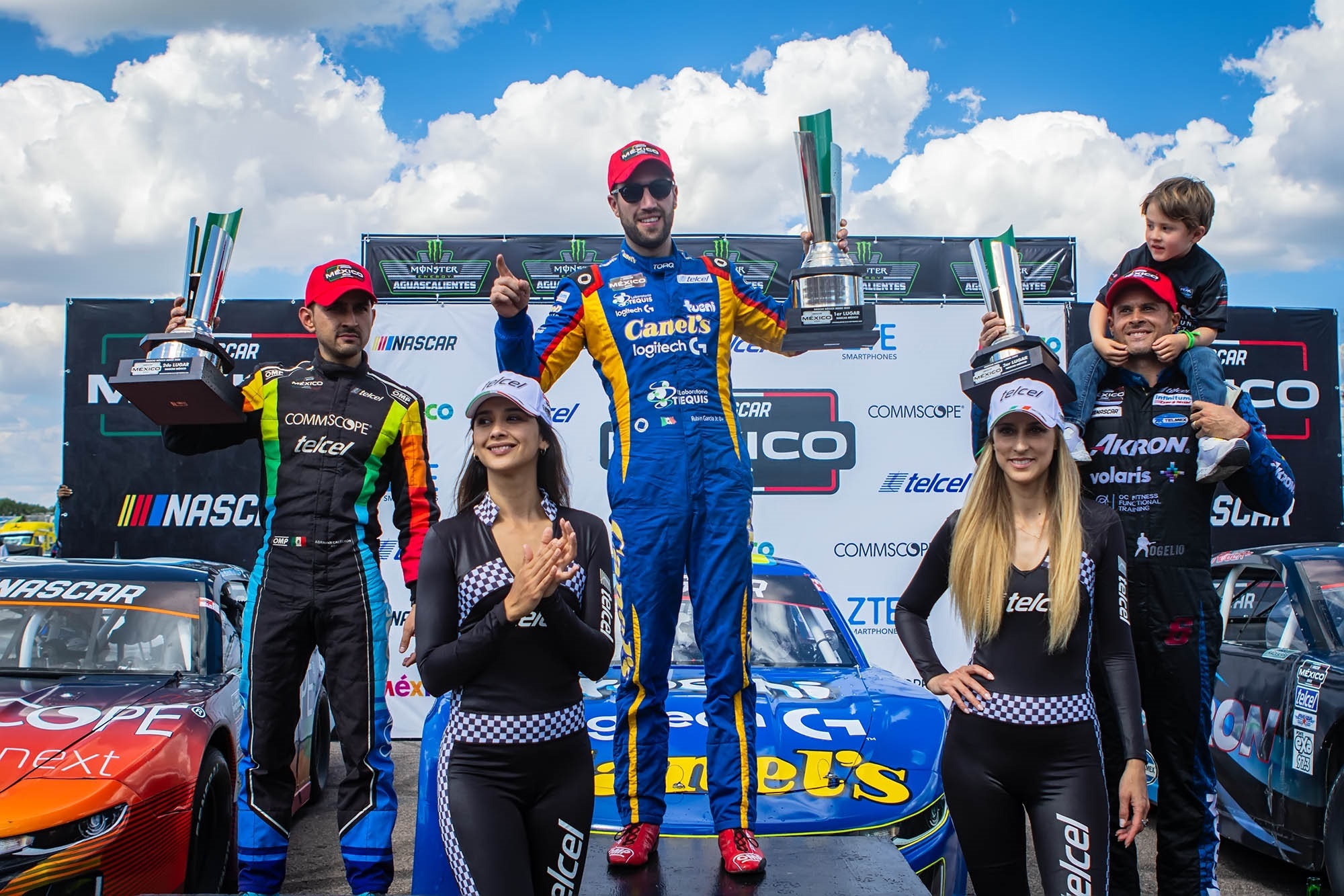 RUBEN GARCIA JR. DE CANEL´S, GANA EL GRAN PREMIO MONSTER ENERGY DE NASCAR MEXICO EN AGUASCALIENTES