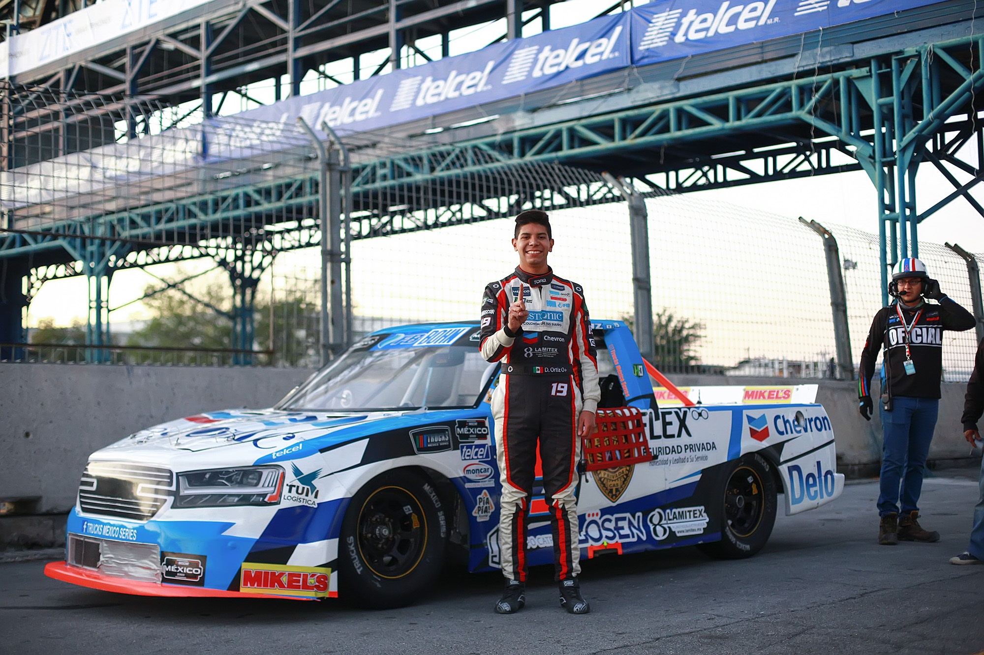 LA PENÚLTIMA “POLE” DE TRUCKS MÉXICO SERIES 2022, ES PARA DIEGO ORTÍZ