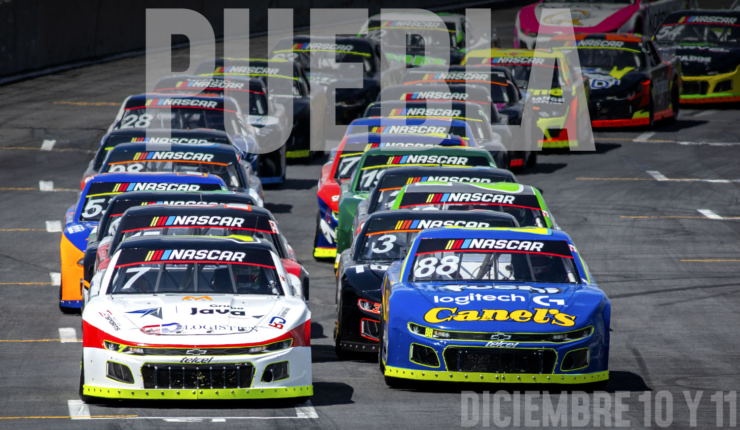 TODA LA INFORMACIÓN PARA SEGUIR DE CERCA EL GRAN PREMIO RED COLA PUEBLA 2O22, FINAL DE NASCAR MÉXICO SERIES 2022