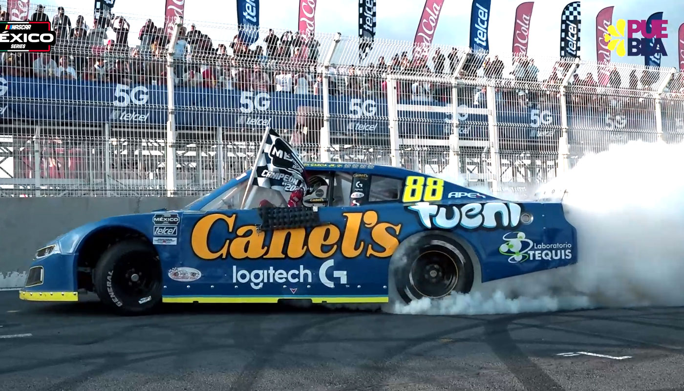 VIDEO DEL «GRAN PREMIO RED COLA» DE PUEBLA, FINAL DE LA TEMPORADA 2022, DONDE SE CORONÓ ESPECTACULARMENTE RUBÉN GARCÍA, PARA ASÍ SUMAR CUATRO CAMPEONATOS EN NASCAR MÉXICO SERIES