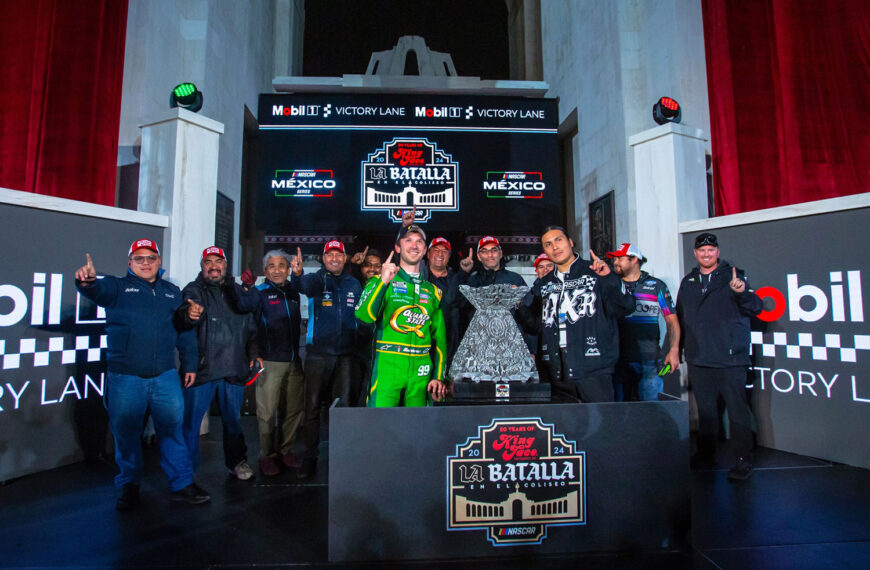 “GANAR LA CARRERA DE NASCAR MÉXICO, FUE TAN IMPORTANTE COMO LA QUE GANÉ EN NASCAR CUP”: DANIEL SUÁREZ