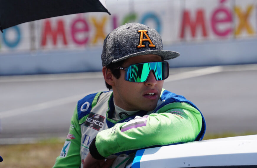 ALONSO SALINAS LISTO PARA LA TERRACERÍA DEL AQUILES SPEEDWAY
