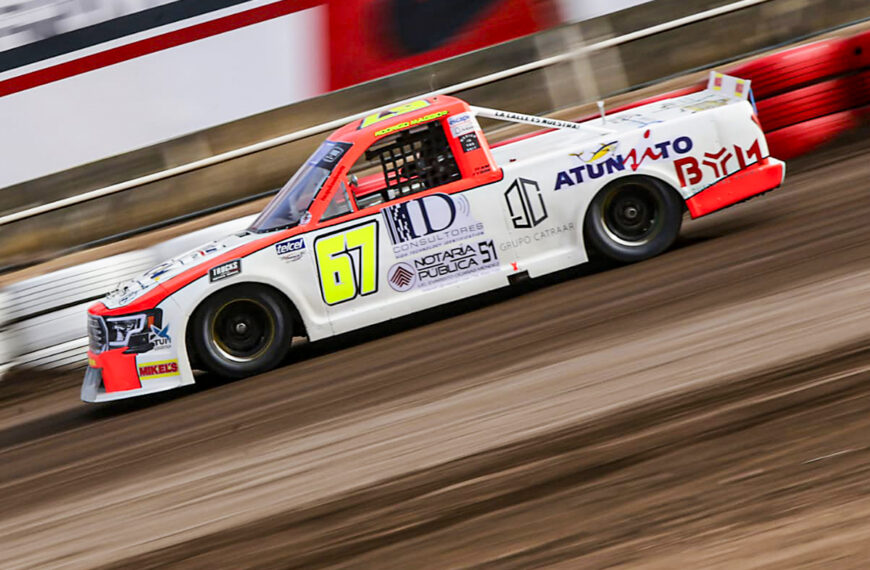 RODRIGO MAGGIO SE ALZA CON LA SEGUNDA POSICIÓN EN EL AQUILES SPEEDWAY PARK DE CHIHUAHUA