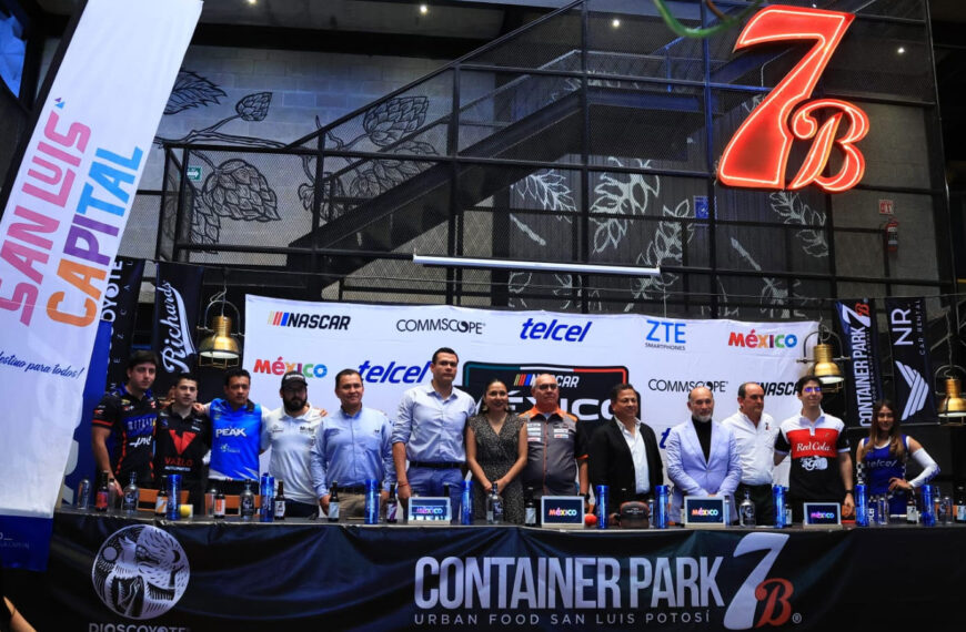 SE PRESENTÓ EN SAN LUIS POTOSÍ LA PRIMERA FECHA DE NASCAR MEXICO 2024