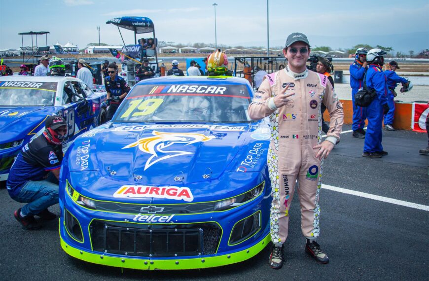 REMONTADA Y TOP-5 DE NASCAR MÉXICO SERIES, PARA RODRIGO REJÓN Y EL GGG RACING TEAM EN CHIAPAS