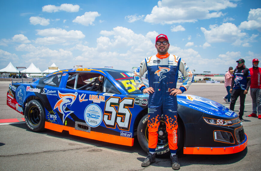 JULIO REJÓN Y EL GGG RACING TEAM, OBTUVIERON EL TOP-10 DE NASCAR MÉXICO SERIES EN AGUASCALIENTES