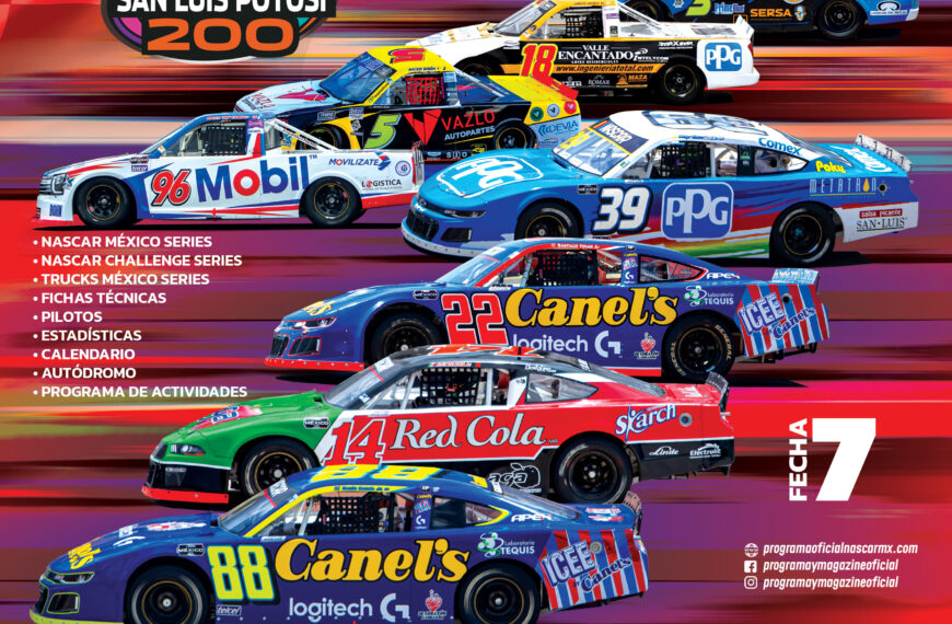 PROGRAMA OFICIAL NASCAR MÉXICO SERIES SAN LUIS CAPITAL ¡UN DESTINO PARA TODOS! PRESENTA: SAN LUIS POTOSÍ 200