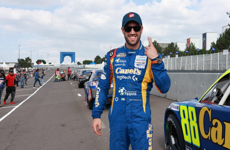 RUBÉN GARCÍA JR. SE QUEDÓ CON LA POLE POSITION PARA LA “COMMSCOPE 140” DE NASCAR MEXICO SERIES, QUE SE CORRERÁ EN EL ECOCENTRO DE QUERÉTARO