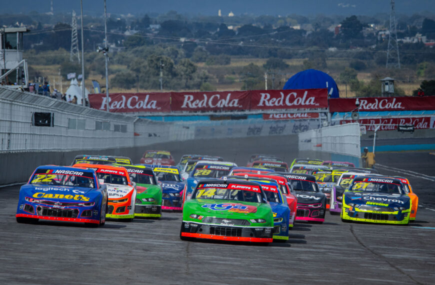 NASCAR MÉXICO SERIES SE VISTIÓ DE RED COLA, CON EL TRIUNFO DE ALEX DE ALBA