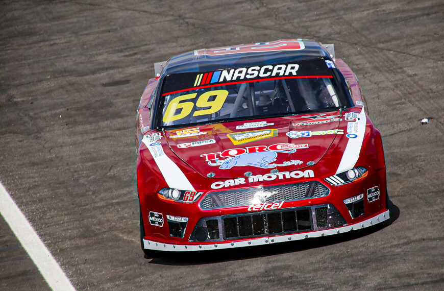 SIGUE GERMÁN QUIROGA DENTRO DE LOS 10 MEJORES PILOTOS DE NASCAR MÉXICO