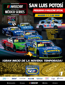 Programa Oficial NASCAR México Series Fecha 1 2025 SLP