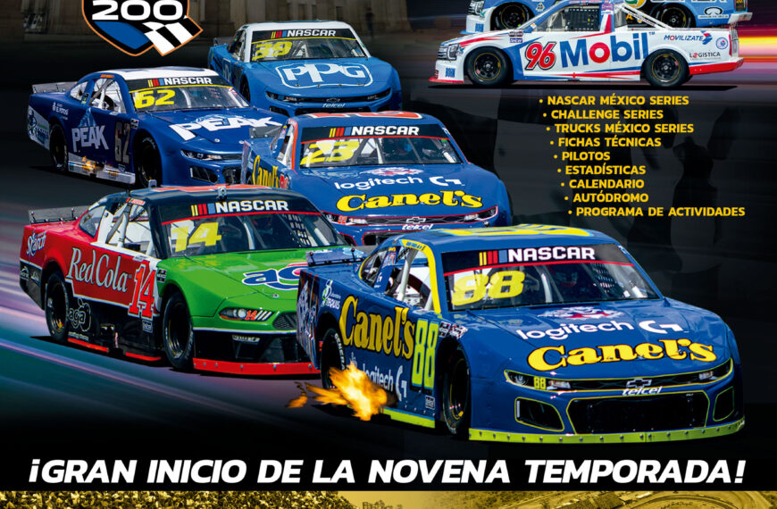 Programa Oficial NASCAR México Series Fecha 1 2025 SLP