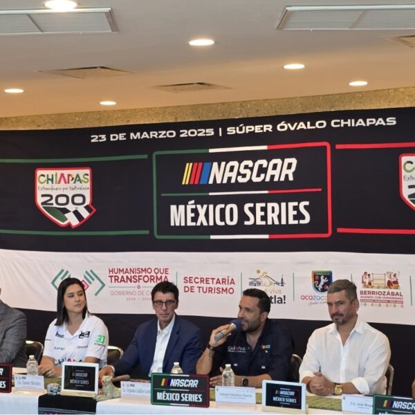 SE PRESENTÓ LA CHIAPAS EXTRAORDINARIO POR NATURALEZA 200, SEGUNDA FECHA DE NASCAR MÉXICO 2025