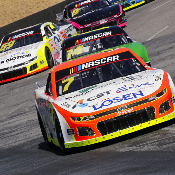 EMPIEZA XAVI RAZO CAMPAÑA 2025 DE NASCAR MÉXICO SERIES CON PODIO