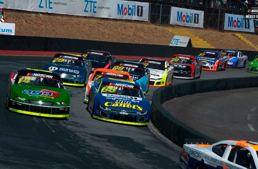 TESTIMONIO DE LA PRIMERA CARRERA DE NASCAR MÉXICO DE LA TEMPORADA DEL 2025, EFECTUADA EN SAN LUIS POTOSÍ