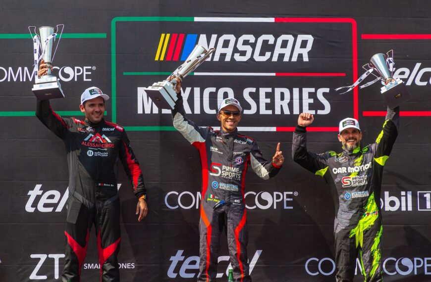 EN LA “AGUASCALIENTES EL GIGANTE DE MÉXICO 250”, XAVI RAZO OBTIENE SU DÉCIMO TRIUNFO EN NASCAR MEXICO