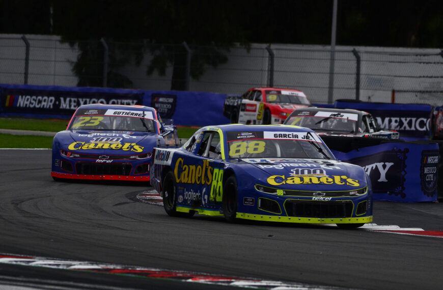 RUBÉN GARCÍA JR. FINALIZA 2° LA “PEDRO RODRÍGUEZ” EN “NASCAR MÉXICO CITY” AUTÓDROMO HERMANOS RODRÍGUEZ, MAX FUE 6°