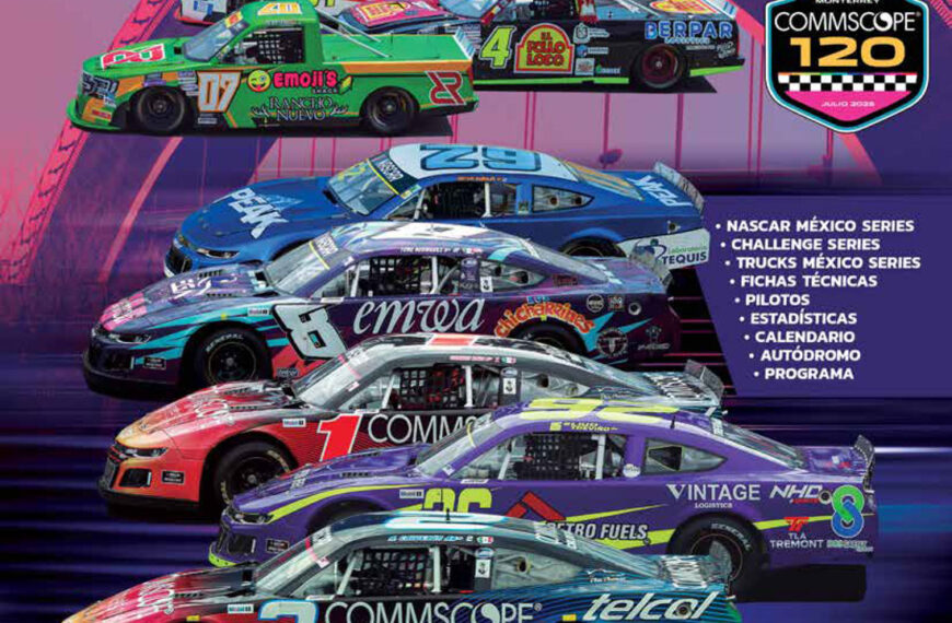 INFORMACIÓN BREVE, CONCISA Y OPORTUNA PARA SEGUIR DE CERCA LA OCTAVA FECHA DE NASCAR MÉXICO SERIES ESTE 2025 EN EL AUTÓDROMO MONTERREY