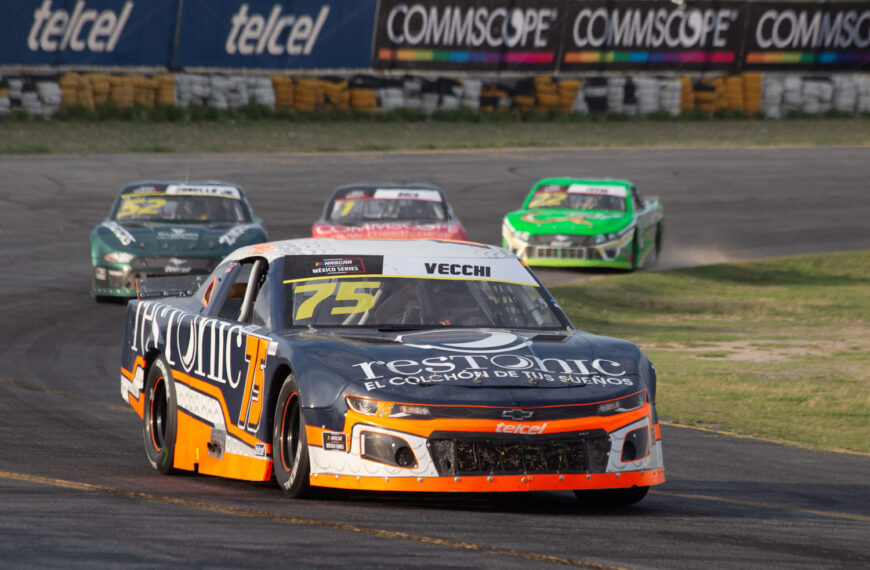 GIANCARLO VECCHI SE IMPONE EN NASCAR CHALLENGE