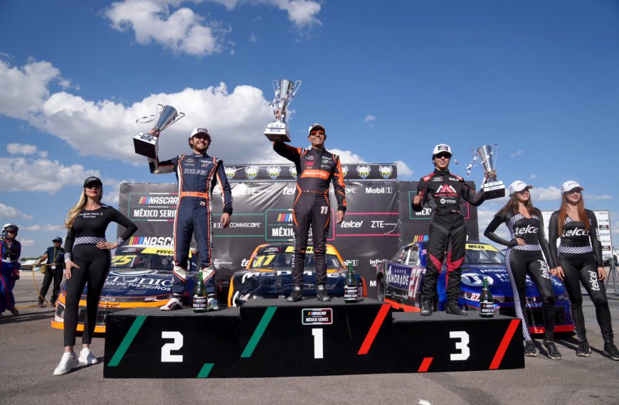 DIEGO ORTÍZ CON CONTUNDENCIA GANA LA NASCAR CHALLENGE SERIES EN EL OAM